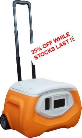 Stereo Music Cooler - Orange -SALE PRICE £79.74 at checkout.