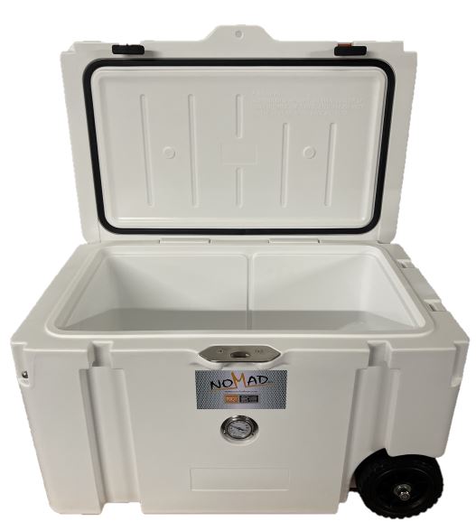 66L Nomad Cooler-White-Wheels-139680