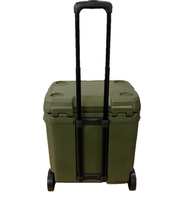 45L NOMAD POLAR TROLLEY COOLER-Dark Green-0