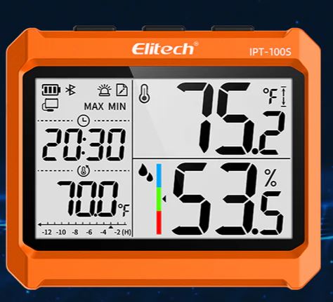 Digital Thermometer with storage recorder