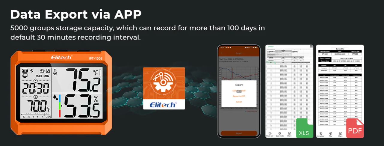 Digital Thermometer with storage recorder - Image 5